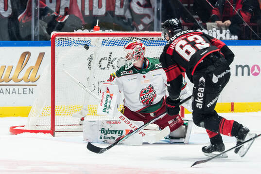 Malmö Redhawks Fredrik Händemark jublar