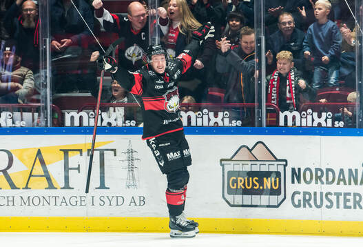 Malmö Redhawks Lassi Thomson jublar
