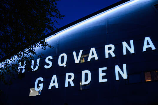 Exteriör av Husqvarna Garden