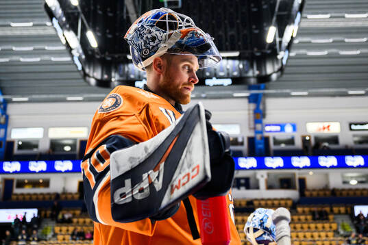 Växjös målvakt Adam Åhman