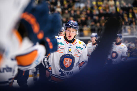 Växjös Karl Henriksson jublar