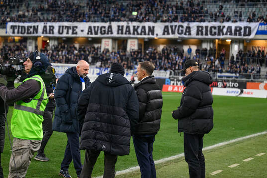 IFK Göteborgs klubbdirektör Håkan Mild samt ordförande
