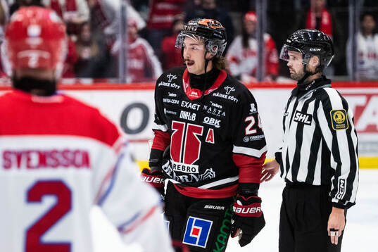 Örebros Hannes Björninen deppar