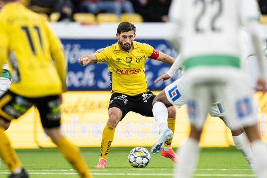 under fotbollsmatchen i Allsvenskan mellan Elfsborg och