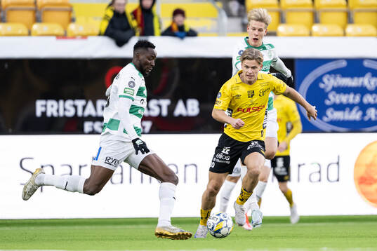 Västerås Frederic Nsabiyumva och Elfsborgs Gottfrid Rapp
