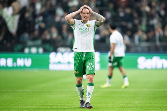 Hammarbys Victor Eriksson deppar