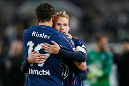 Malmö FFs Colin Rösler och Oscar Lewicki