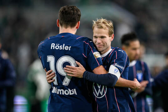 Malmö FFs Colin Rösler och Oscar Lewicki