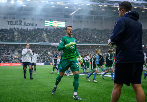 Malmö FFs målvakt Ricardo Friedrich