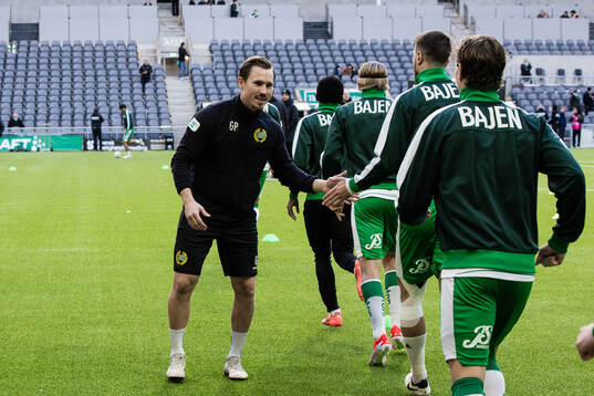 Hammarbys fystränare Gustav Pettersson