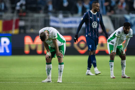 Hammarbys Oscar Johansson Schellhas deppar
