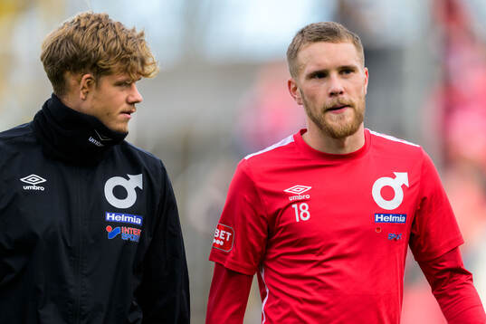 Degerfors Kevin Holmén och Teo Grönborg