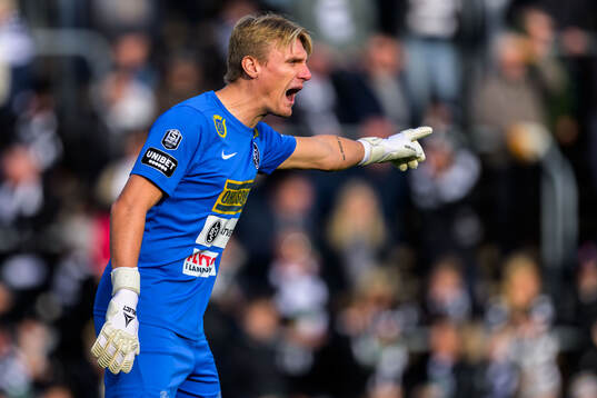 Landskronas målvakt Svante Hildeman