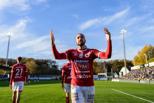 Degerfors Dijan Vukojevic jublar