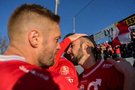 Degerfors Dijan Vukojevic jublar
