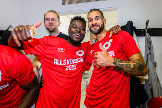 Degerfors Nahom Girmai Netabay och Bernardo Gil Coutinho