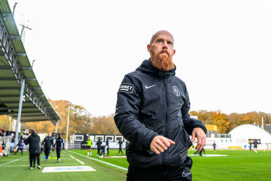 Landskronas tränare Max Mölder