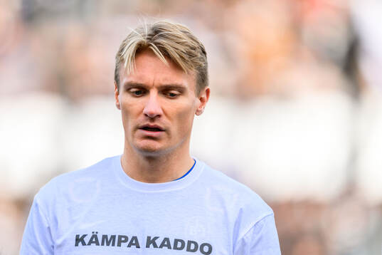 Landskronas målvakt Svante Hildeman