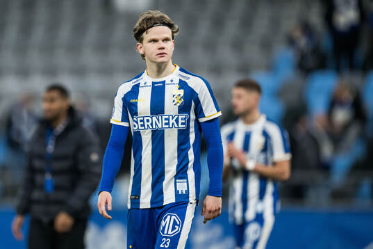 IFK Göteborgs Kolbeinn Thordarson deppar