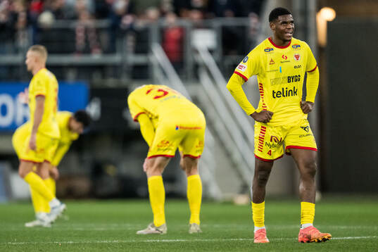 Kalmars Vince Osuji deppar