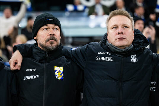 IFK Göteborgs assisterande tränare Joachim Björklund och