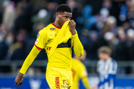 Kalmars Vince Osuji deppar