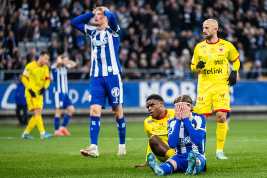 IFK Göteborgs Gustaf Norlin deppar
