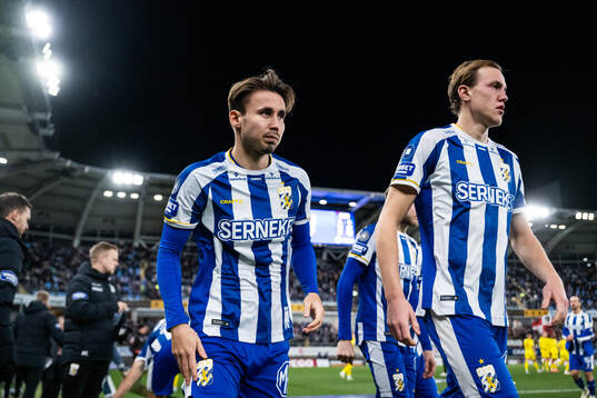 IFK Göteborgs Anders Trondsen och Adam Carlén