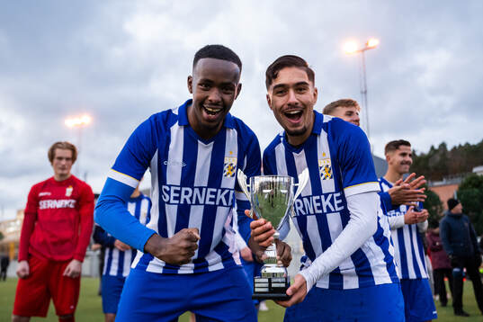 IFK Göteborgs Mahamed Abdi Abdikani och Haydar Sultan