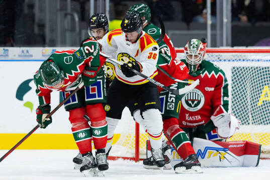 Frölundas Christian Folin och Brynäs Linus Ölund