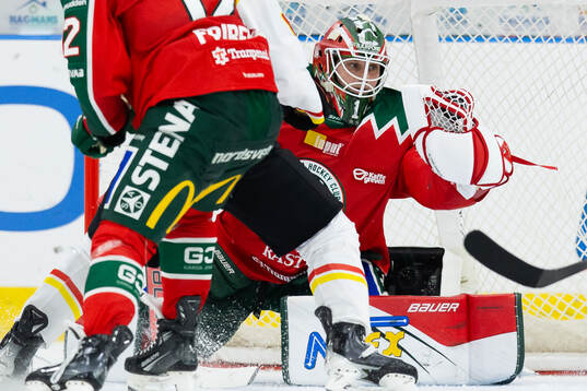Frölundas målvakt Lars Johansson