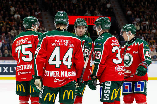 Frölundas David Edstrom, Noah Dower Nilsson, Wiktor