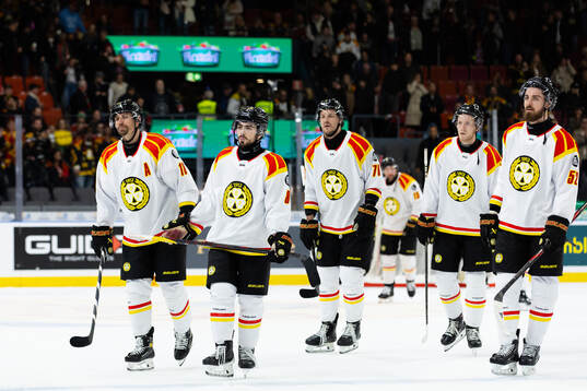 Brynäs spelare deppar