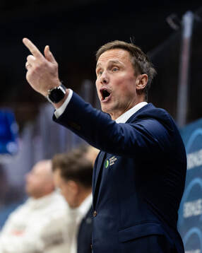 Frölundas tränare Roger Rönnberg
