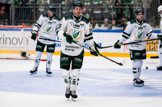 Färjestads Marcus Westfält deppar