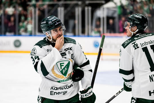 Färjestads Michael Lindqvist deppar