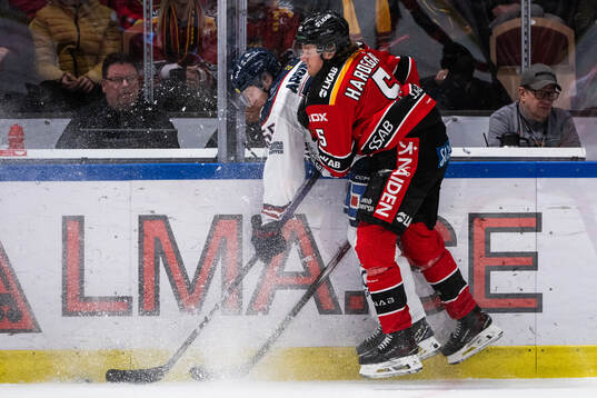 Linköpings Arvid Aronsson och Luleås Marcus Hardegård