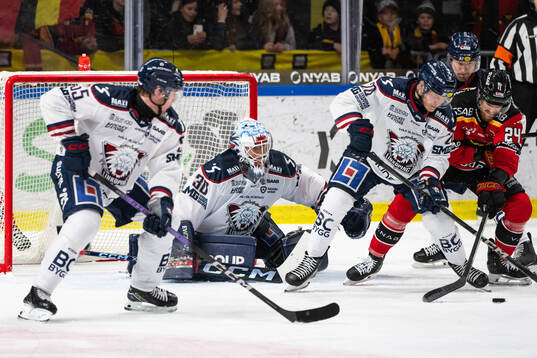 Linköpings målvakt Christian Heljanko