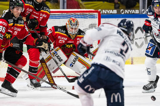 Luleås målvakt Joel Lassinantti
