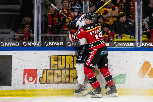 Linköpings Rasmus Rissanen och Luleås David Granberg