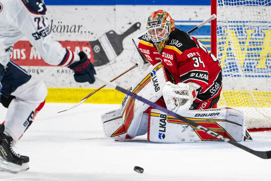 Luleås målvakt Joel Lassinantti
