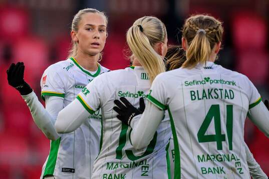 Hammarbys Ellen Wangerheim jublar
