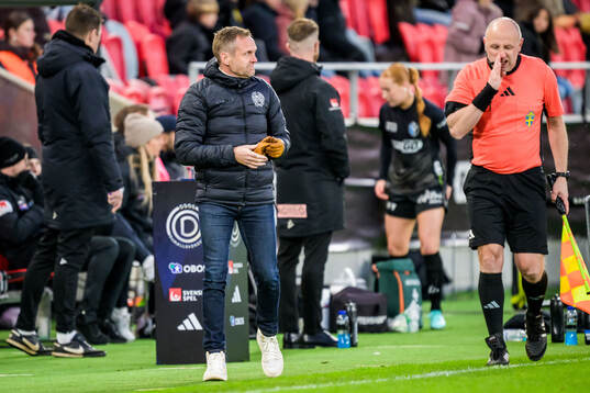 Hammarbys tränare Martin Sjögren