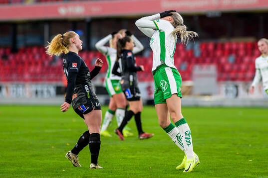 Hammarbys Ellen Wangerheim deppar
