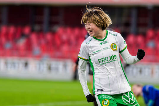 Hammarbys Asato Miyagawa jublar