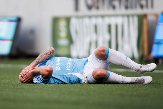 Gefles Anton Lundin har ont