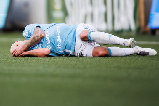 Gefles Anton Lundin har ont
