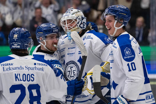Leksands Justin Glenn Kloos, Matt Caito, målvakt Marcus