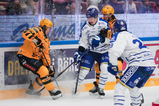 Skellefteås Oskar Vuollet och Leksands Axel Rindell