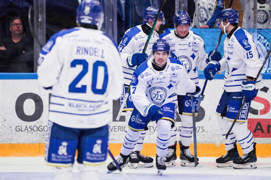 Leksands Marcus Karlberg jublar